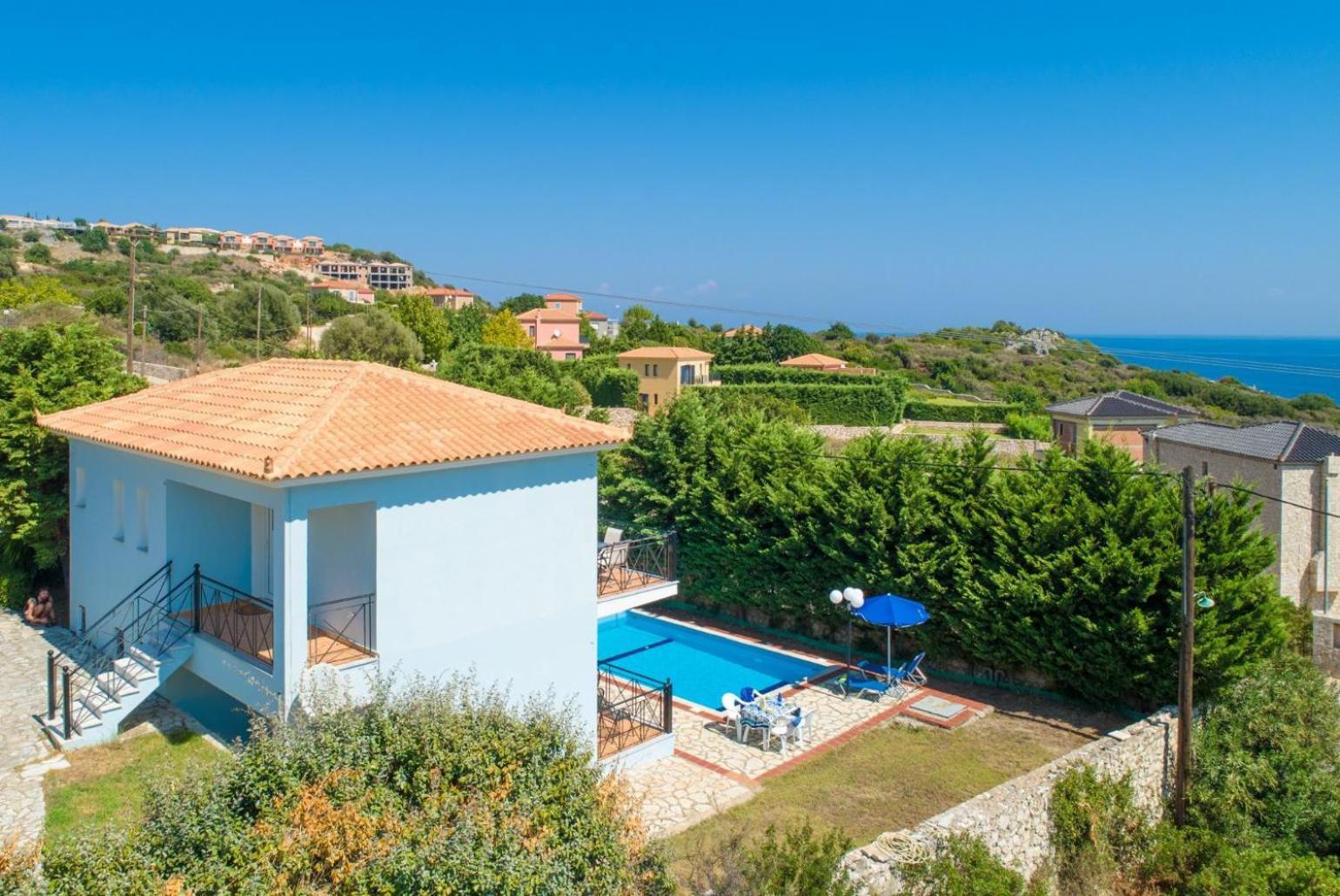 Skala Villa Blue Spathion ภายนอก รูปภาพ