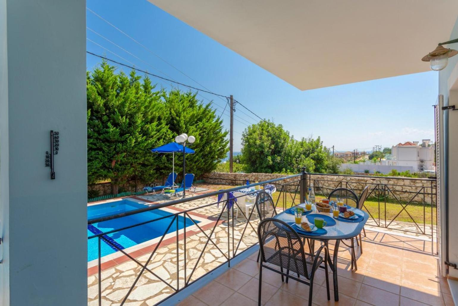 Skala Villa Blue Spathion ภายนอก รูปภาพ