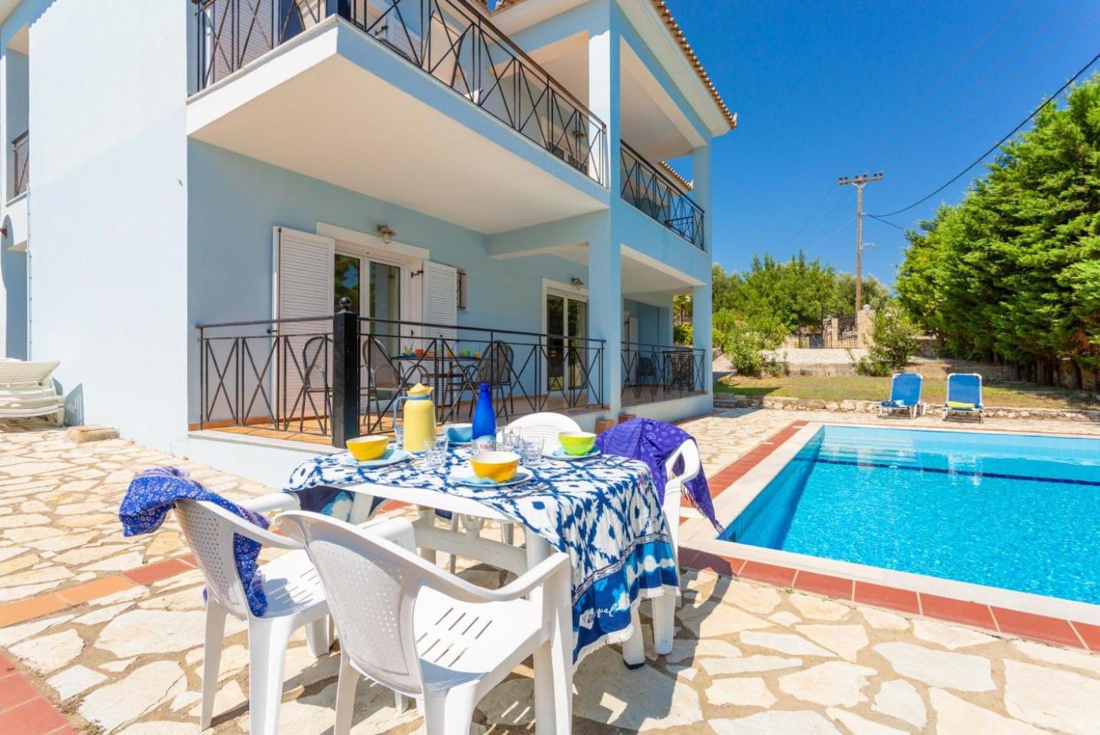 Skala Villa Blue Spathion ภายนอก รูปภาพ